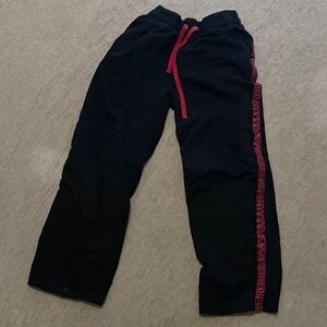 RARE Pewdiepie Ugly Christmas Sweater Black Pants with Red Accents